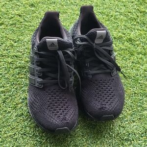 Adidas Charcoal Athletic Sneakers